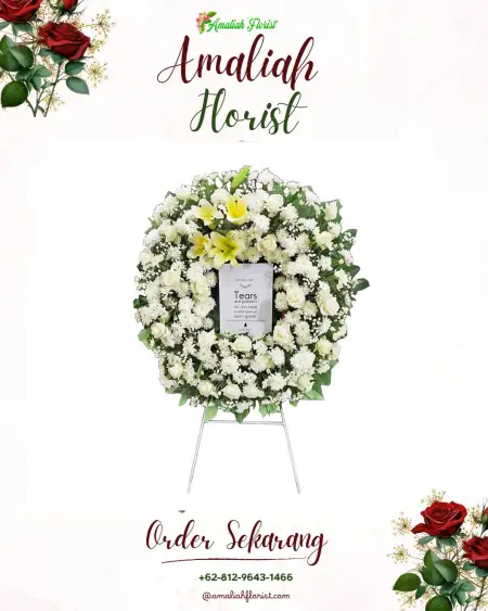 Krans Bunga Duka Deroduwur